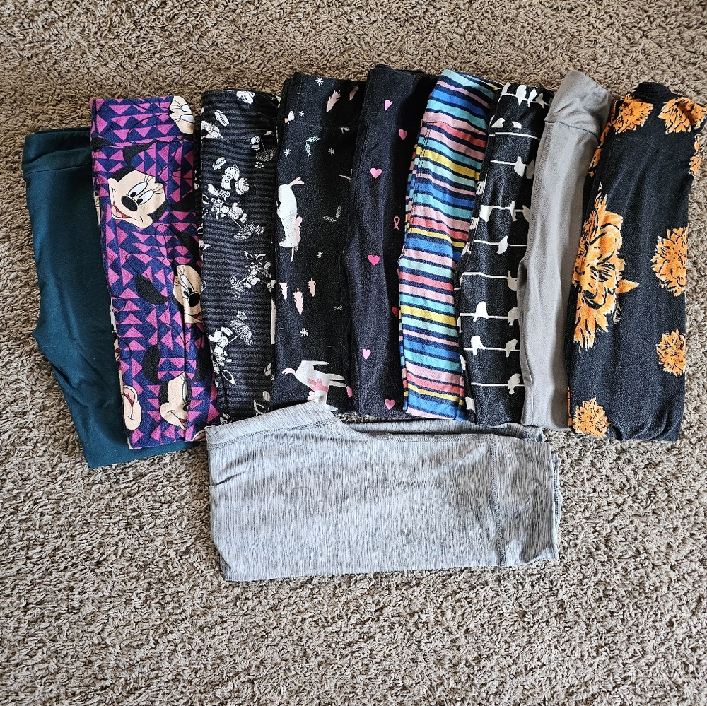 Colorful Patterned Leggings Collection